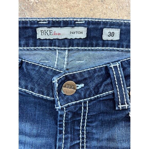 BKE Buckle Payton thick stitching denim jeans, women's size 30 - Picture 4 of 7
